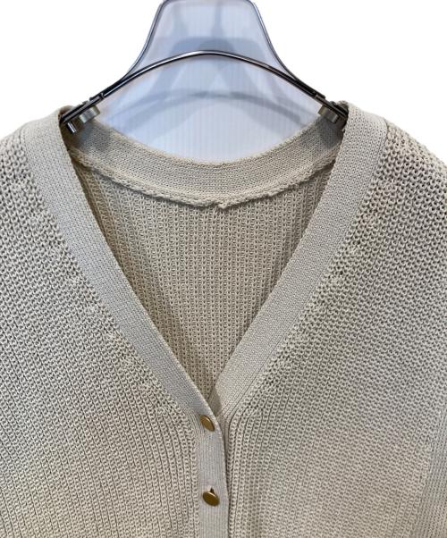 Noble（ノーブル）Noble (ノーブル) Newペーパーヤーンベスト ベージュ サイズ:FREEの古着・服飾アイテム