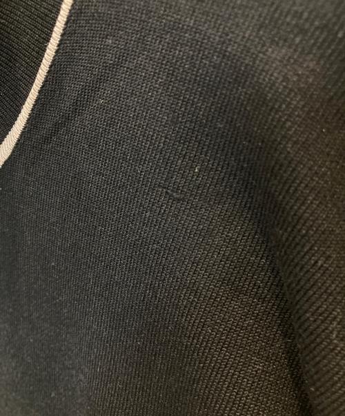 ARMANI COLLEZIONI（アルマーニ コレツィオーニ）ARMANI COLLEZIONI (アルマーニ コレツィオーニ) ハーフジップニット ブラック サイズ:XXLの古着・服飾アイテム