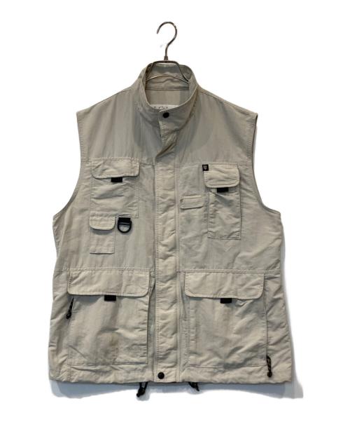 Columbia（コロンビア）Columbia (コロンビア) フィッシングベスト TM1008 ベージュ サイズ:Lの古着・服飾アイテム