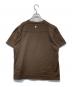 Omar Afridi (オマールアフリディ) COTTON T　OA-SS25-JER-102-01 ブラウン サイズ:46：12000円