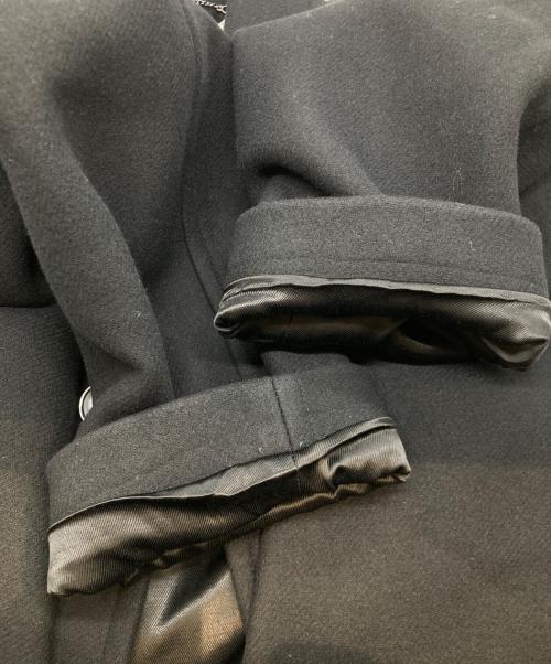 DRIES VAN NOTEN（ドリスヴァンノッテン）DRIES VAN NOTEN (ドリスヴァンノッテン) Wool Twill Overcoat ウールツイルオーバーコート 252-020209-2216-900 ブラック サイズ:Sの古着・服飾アイテム