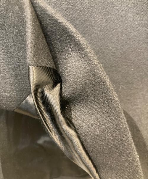 DRIES VAN NOTEN（ドリスヴァンノッテン）DRIES VAN NOTEN (ドリスヴァンノッテン) Wool Twill Overcoat ウールツイルオーバーコート 252-020209-2216-900 ブラック サイズ:Sの古着・服飾アイテム