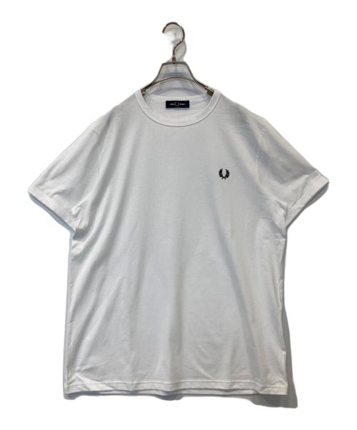 FRED PERRY（フレッドペリー）FRED PERRY (フレッドペリー) Tシャツ M3519 ホワイト サイズ:Lの古着・服飾アイテム
