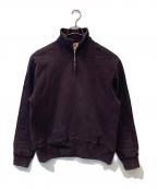 Trophy Clothingトロフィークロージング）の古着「Zip Up Sweat Shirt　TR24AW-206」｜パープル