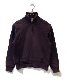Trophy Clothing（トロフィークロージング）の古着「Zip Up Sweat Shirt　TR24AW-206」｜パープル