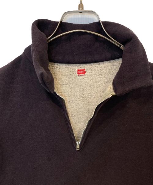 Trophy Clothing（トロフィークロージング）Trophy Clothing (トロフィークロージング) Zip Up Sweat Shirt　TR24AW-206 パープル サイズ:XLの古着・服飾アイテム