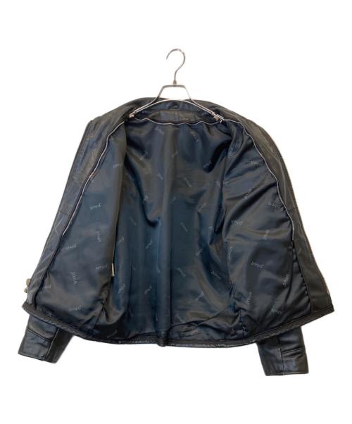Schott（ショット）Schott (ショット) ボアライナー付シングルライダースジャケット　AT101 ブラック サイズ:40の古着・服飾アイテム