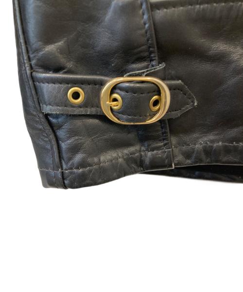 Schott（ショット）Schott (ショット) ボアライナー付シングルライダースジャケット　AT101 ブラック サイズ:40の古着・服飾アイテム