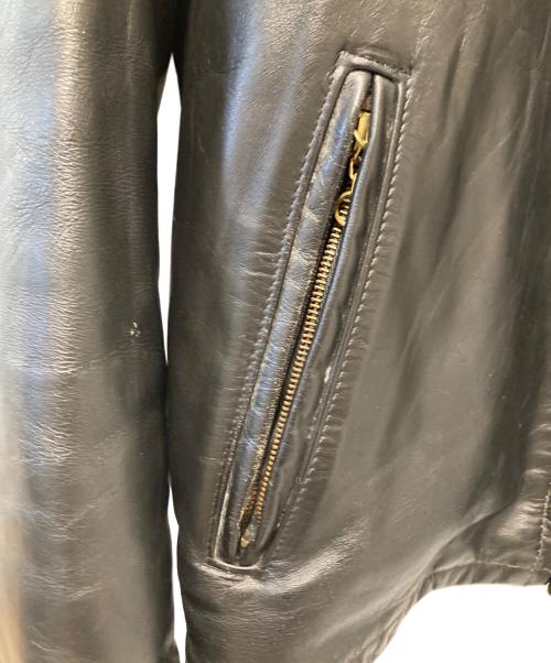 Schott（ショット）Schott (ショット) ボアライナー付シングルライダースジャケット　AT101 ブラック サイズ:40の古着・服飾アイテム