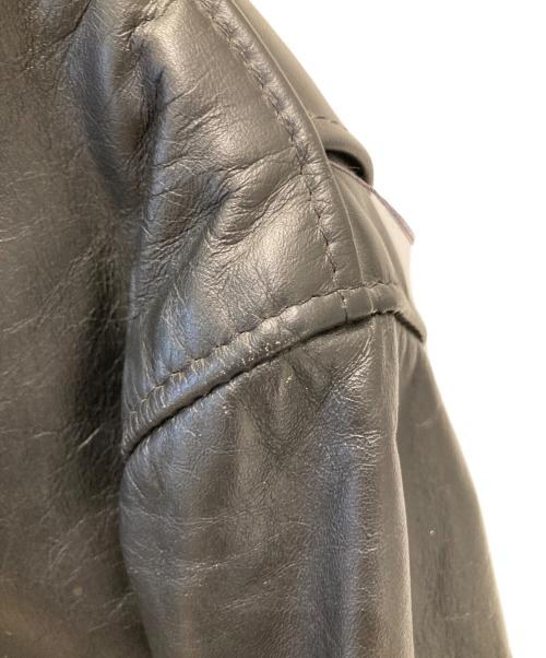 Schott（ショット）Schott (ショット) ボアライナー付シングルライダースジャケット　AT101 ブラック サイズ:40の古着・服飾アイテム