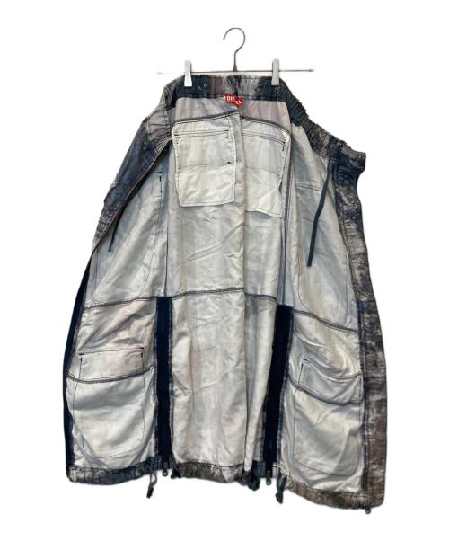 DIESEL（ディーゼル）DIESEL (ディーゼル) O-MIRT-CMF A10668 スカート マルチカラー サイズ:36の古着・服飾アイテム