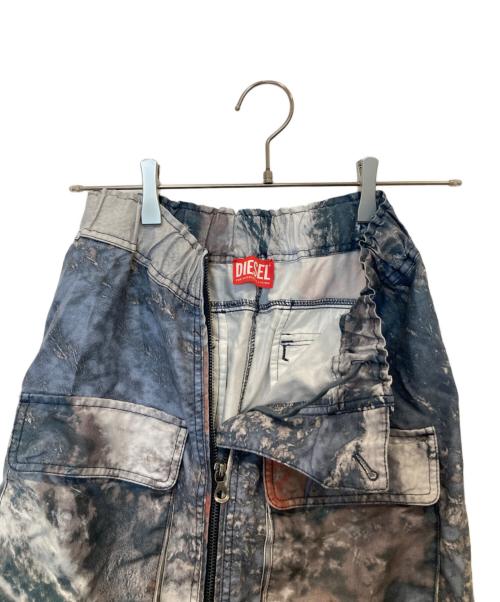 DIESEL（ディーゼル）DIESEL (ディーゼル) O-MIRT-CMF A10668 スカート マルチカラー サイズ:36の古着・服飾アイテム