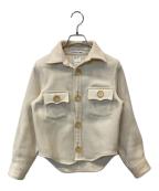 MADISON BLUEマディソンブルー）の古着「COMPACT CPO WOOL TWILL　MB184-5026」｜アイボリー