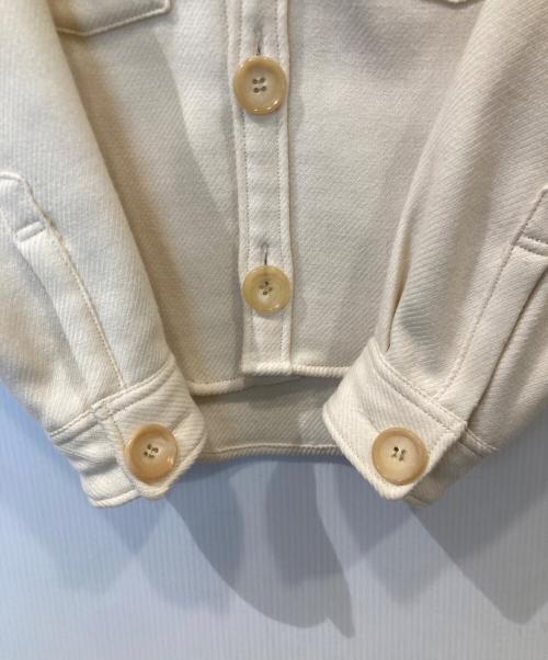 MADISON BLUE（マディソンブルー）MADISON BLUE (マディソンブルー) COMPACT CPO WOOL TWILL　MB184-5026 アイボリー サイズ:XSの古着・服飾アイテム