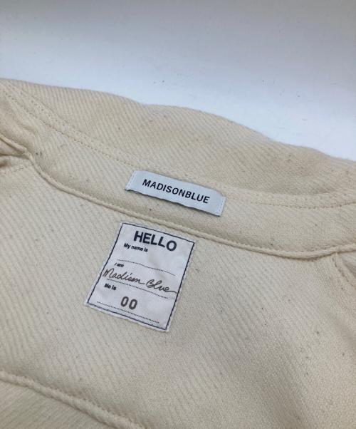 MADISON BLUE（マディソンブルー）MADISON BLUE (マディソンブルー) COMPACT CPO WOOL TWILL　MB184-5026 アイボリー サイズ:XSの古着・服飾アイテム