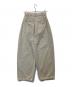 ETRE TOKYO (エトレトウキョウ) ウェットタックパンツ 1225120034-0 アイボリー サイズ:S：10000円
