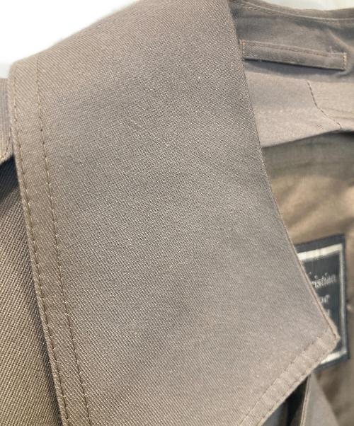 Christian Dior MONSIEUR（クリスチャンディオールムッシュ）Christian Dior MONSIEUR (クリスチャンディオールムッシュ) トレンチコート グレー サイズ:44Lの古着・服飾アイテム