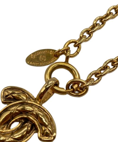 CHANEL（シャネル）CHANEL (シャネル) ココマークチェーンネックレス 3858 ゴールドの古着・服飾アイテム