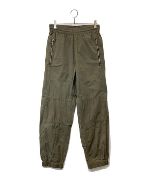 DRIES VAN NOTEN（ドリスヴァンノッテン）DRIES VAN NOTEN (ドリスヴァンノッテン) ナイロンパンツ グリーン サイズ:48の古着・服飾アイテム