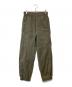 DRIES VAN NOTEN（ドリスヴァンノッテン）の古着「ナイロンパンツ」｜グリーン
