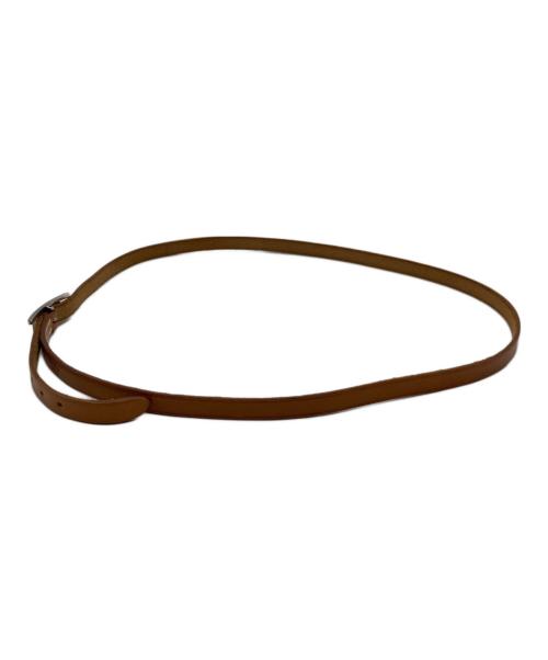 HERMES（エルメス）HERMES (エルメス) アピ3 レザーブレスレット ブラウンの古着・服飾アイテム