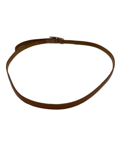 HERMES（エルメス）HERMES (エルメス) アピ3 レザーブレスレット ブラウンの古着・服飾アイテム