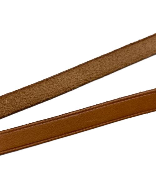 HERMES（エルメス）HERMES (エルメス) アピ3 レザーブレスレット ブラウンの古着・服飾アイテム