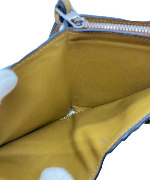 LOEWE（ロエベ）LOEWE (ロエベ) コンパクト ジップウォレット C500Z41X04 0024 7658 062109 ベージュの古着・服飾アイテム