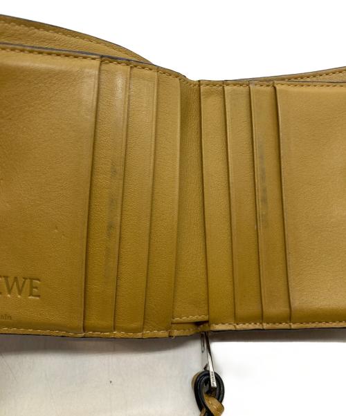 LOEWE（ロエベ）LOEWE (ロエベ) コンパクト ジップウォレット C500Z41X04 0024 7658 062109 ベージュの古着・服飾アイテム