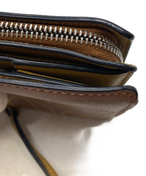 LOEWE（ロエベ）LOEWE (ロエベ) コンパクト ジップウォレット C500Z41X04 0024 7658 062109 ベージュの古着・服飾アイテム