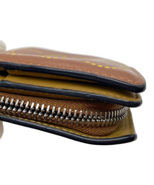 LOEWE（ロエベ）LOEWE (ロエベ) コンパクト ジップウォレット C500Z41X04 0024 7658 062109 ベージュの古着・服飾アイテム