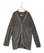 Hysteric Glamourヒステリックグラマー）の古着「CATチェーン刺繍 カーディガン 01201ND04」｜グレー