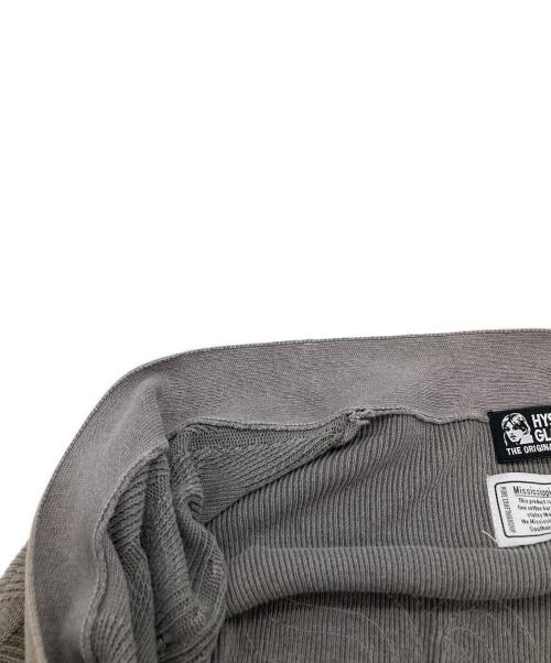 Hysteric Glamour（ヒステリックグラマー）Hysteric Glamour (ヒステリックグラマー) CATチェーン刺繍 カーディガン 01201ND04 グレー サイズ:FREEの古着・服飾アイテム