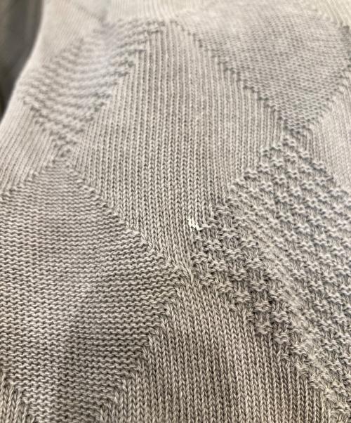 Hysteric Glamour（ヒステリックグラマー）Hysteric Glamour (ヒステリックグラマー) CATチェーン刺繍 カーディガン 01201ND04 グレー サイズ:FREEの古着・服飾アイテム