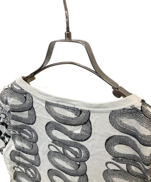 Hysteric Glamour（ヒステリックグラマー）Hysteric Glamour (ヒステリックグラマー) HYS MANDARA pt Tシャツ　01171CT23 ホワイト サイズ:Sの古着・服飾アイテム