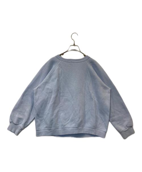 Walt Disney Productions（ウォルトディズニープロダクション）Walt Disney Productions (ウォルトディズニープロダクション) ラグランスウェット スカイブルー サイズ:Lの古着・服飾アイテム