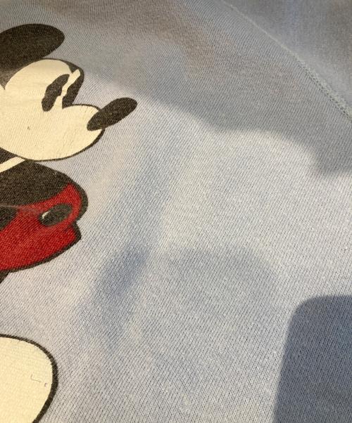 Walt Disney Productions（ウォルトディズニープロダクション）Walt Disney Productions (ウォルトディズニープロダクション) ラグランスウェット スカイブルー サイズ:Lの古着・服飾アイテム