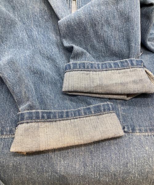 AURALEE（オーラリー）AURALEE (オーラリー) Selvedge Faded Light Denim P/O Shirt セルビッジフェイデッドライトデニムプルオーバーシャツ A24SS02DE インディゴ サイズ:3の古着・服飾アイテム