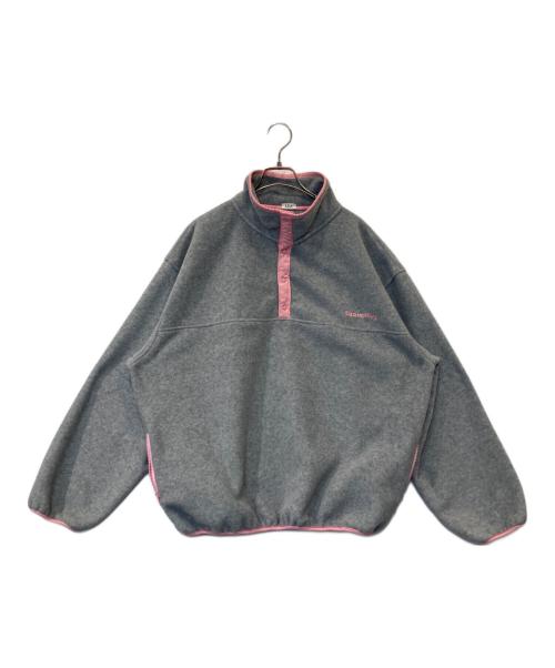 SEA（シー）SEA (シー) POPUPカラー リサイクルフリースプルオーバー 110725910 グレー サイズ:2の古着・服飾アイテム