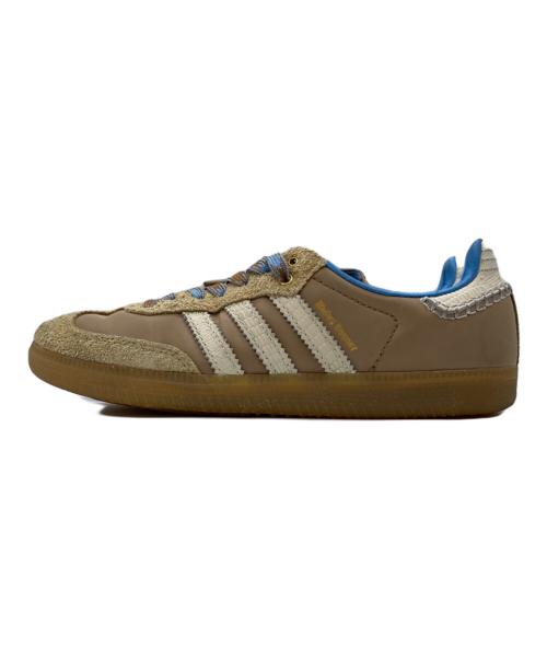 adidas（アディダス）adidas (アディダス) WALES BONNER (ウェールズボナー) NYLON SAMBA ナイロンサンバ IH3261 ベージュ サイズ:24cmの古着・服飾アイテム