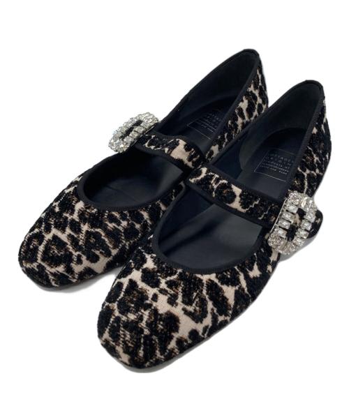 LOTTADESIGN（ロッタデザイン）LOTTADESIGN (ロッタデザイン) フラットシューズ ブラック サイズ:24の古着・服飾アイテム