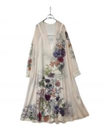 Ameri（アメリ）の古着「UND 2WAY DARIA V NECK（2WAYダリアVネック）　02320590660」｜アイボリー