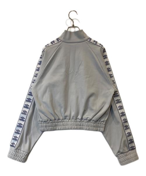 UMBRO（アンブロ）UMBRO (アンブロ) moussy (マウジー) トラックジャケット　010GAJ01-5170-1 グレー サイズ: Freeの古着・服飾アイテム