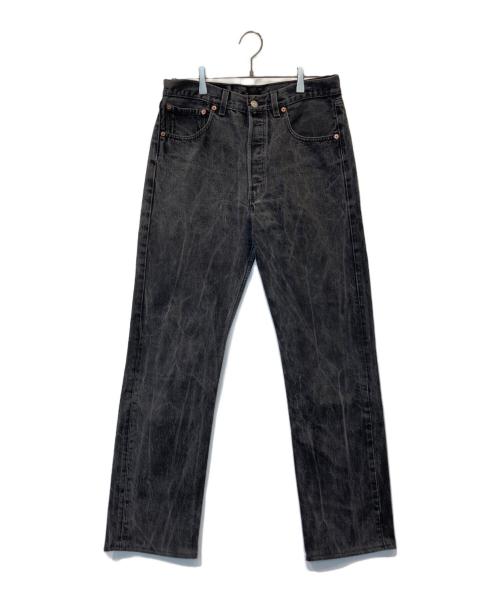 LEVI'S（リーバイス）LEVI'S (リーバイス) 先染め501ブラックデニムパンツ 501 0660 ブラック サイズ:W34×L32の古着・服飾アイテム