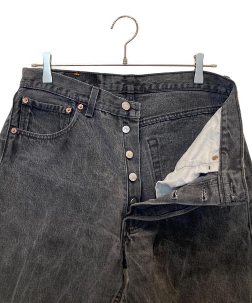 LEVI'S（リーバイス）LEVI'S (リーバイス) 先染め501ブラックデニムパンツ 501 0660 ブラック サイズ:W34×L32の古着・服飾アイテム