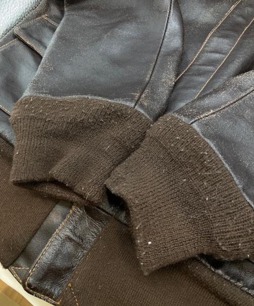 MORGAN PRODUCTIONS（モーガン プロダクションズ）MORGAN PRODUCTIONS (モーガン プロダクションズ) A-2フライトジャケット 30-1415 ブラウン サイズ:36の古着・服飾アイテム