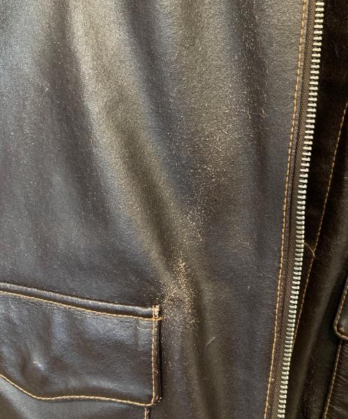 MORGAN PRODUCTIONS（モーガン プロダクションズ）MORGAN PRODUCTIONS (モーガン プロダクションズ) A-2フライトジャケット 30-1415 ブラウン サイズ:36の古着・服飾アイテム