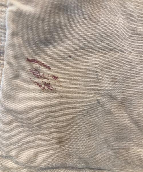 CarHartt（カーハート）CarHartt (カーハート) ダック地ダブルニーオーバーオール ブラウン サイズ:表示がないため不明の古着・服飾アイテム