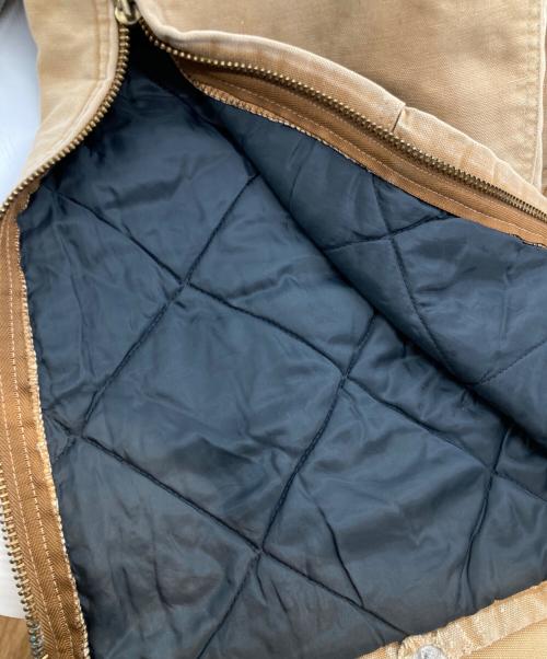 CarHartt（カーハート）CarHartt (カーハート) ダック地ダブルニーオーバーオール ブラウン サイズ:表示がないため不明の古着・服飾アイテム