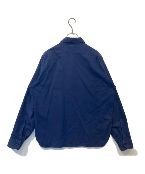 TENDERLOIN（テンダーロイン）TENDERLOIN (テンダーロイン) T-G.S SHT PIQUE ティー・ジー・エス シャツ ピケ ネイビー サイズ:Sの古着・服飾アイテム